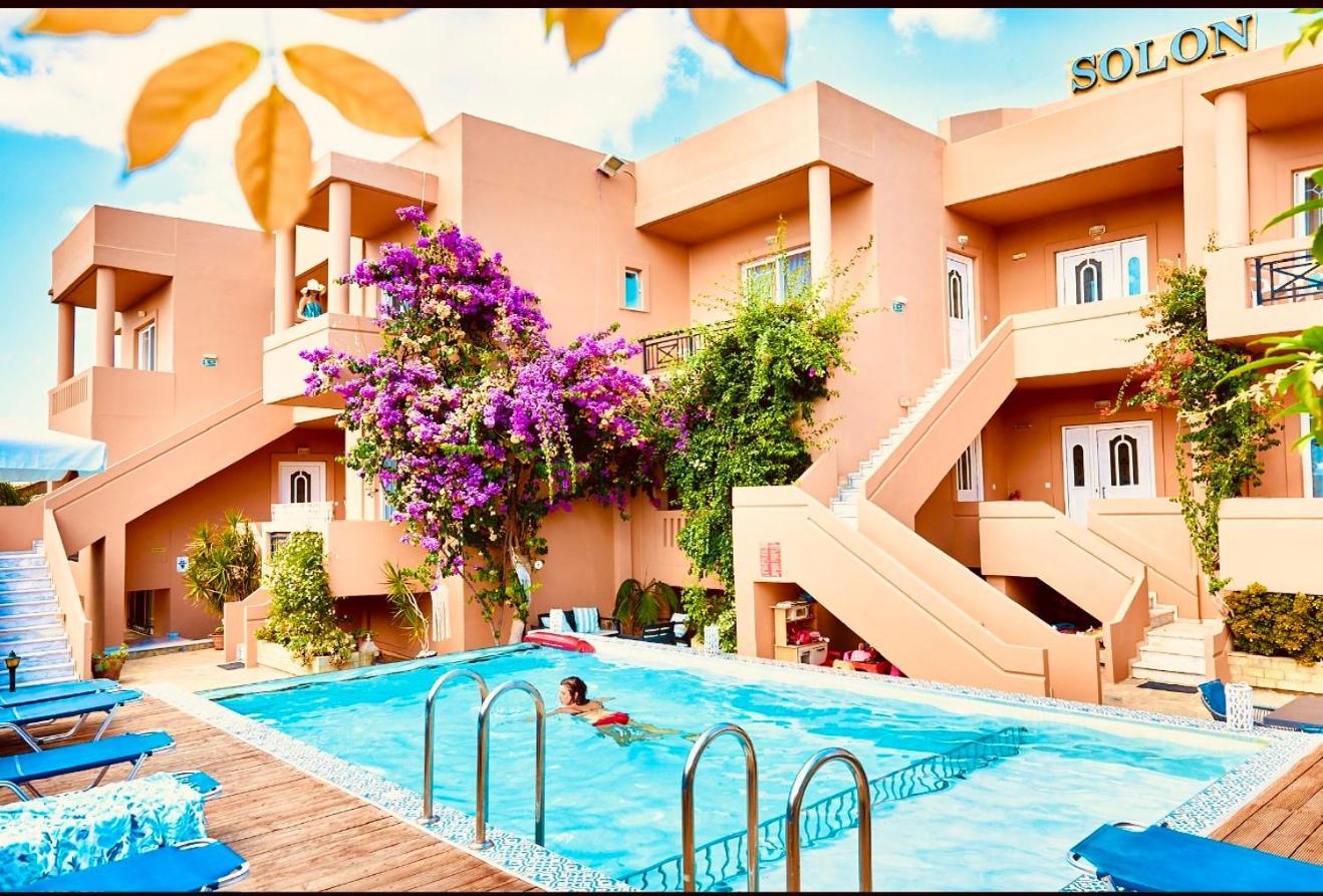 Solon Apartments Maleme  Exterior photo